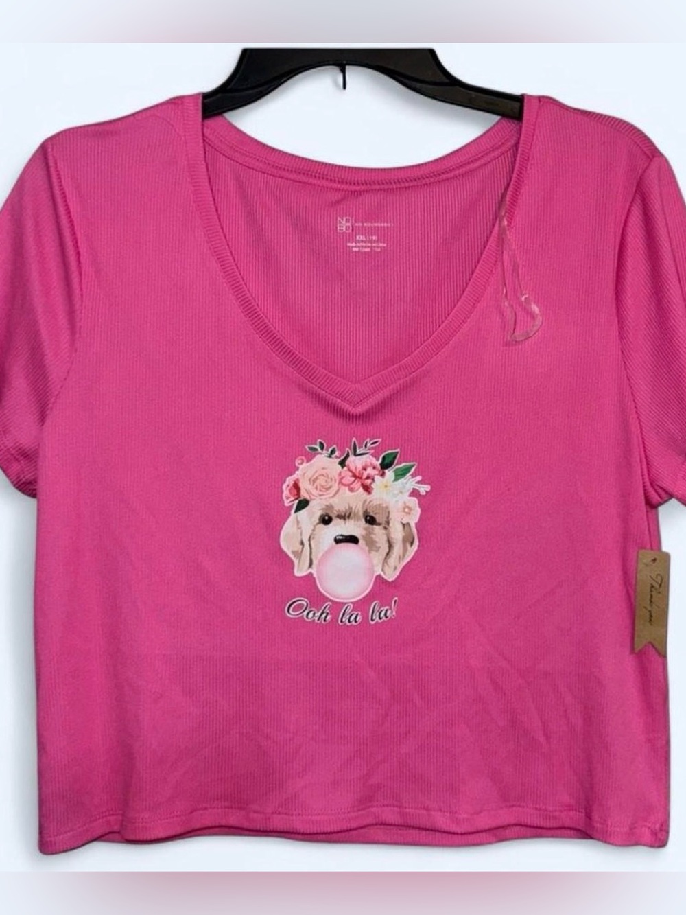 No Boundaries Fuchsia Top